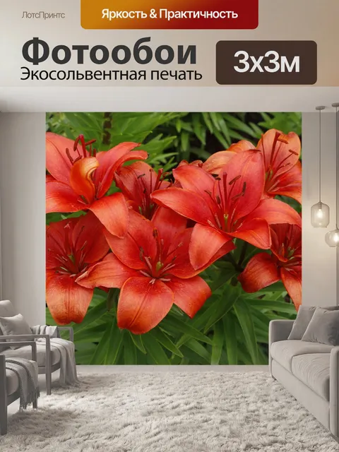 Фотообои Цветы