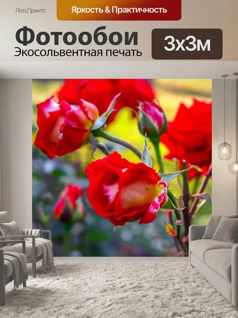 Фотообои Цветы