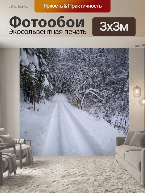 Фотообои Тропа в лесу