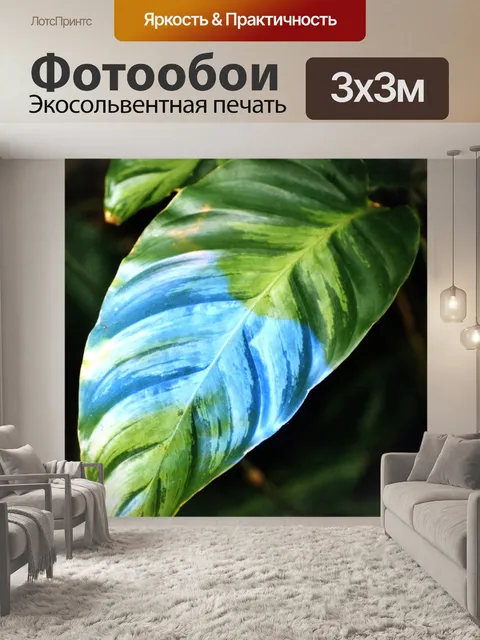 Фотообои Листья