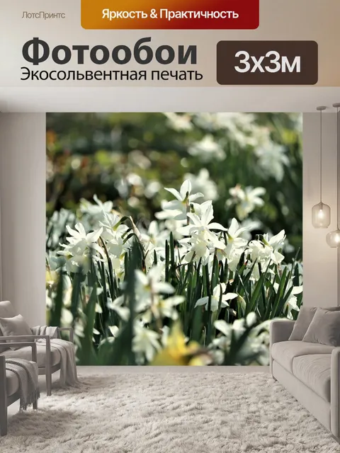 Фотообои Цветы