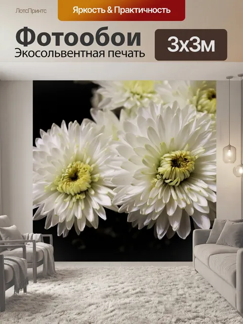 Фотообои Цветы