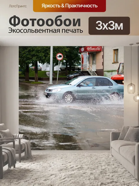 Фотообои Дождь