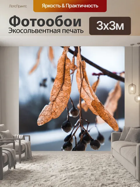 Фотообои Листья