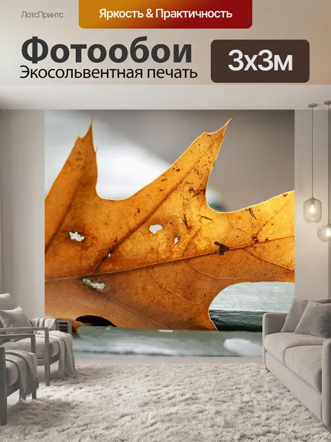 Фотообои Лист