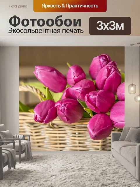 Фотообои Тюльпаны