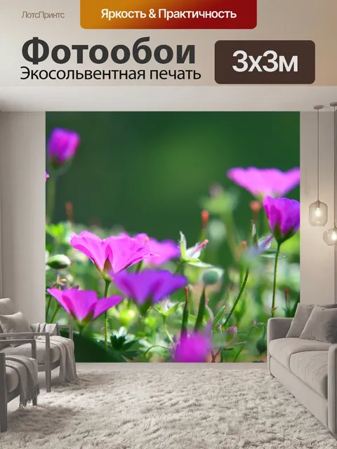 Фотообои Цветы