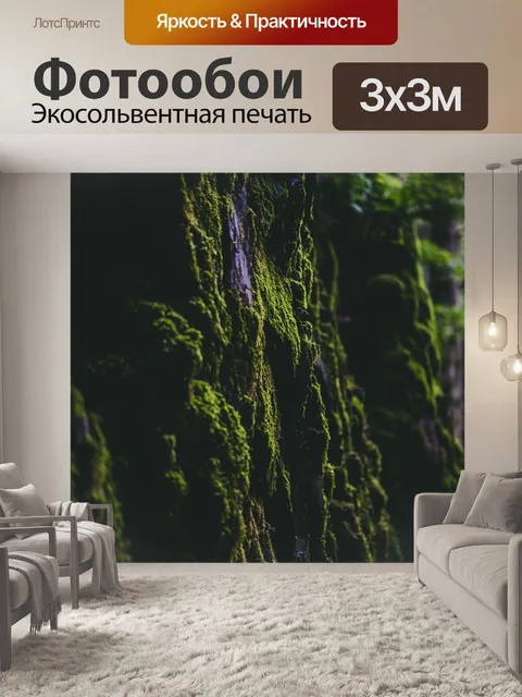 Фотообои Мох