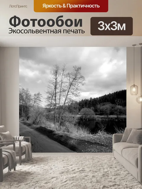 Фотообои Черное и белое