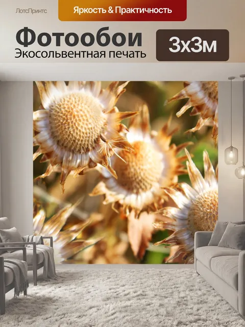 Фотообои Цветы