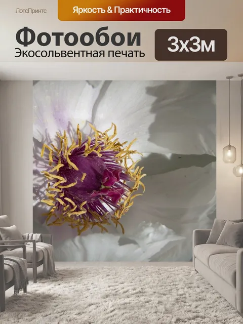 Фотообои Пион