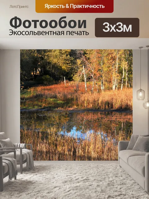 Фотообои Осень Марш Воды