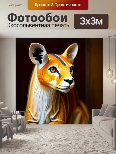 Фотообои животные в стиле барокко