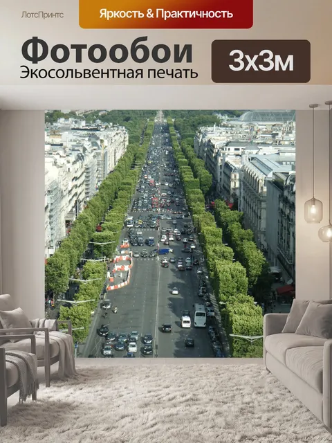 Фотообои Елисейские поля