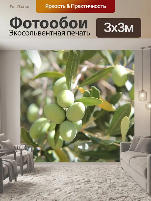 Фотообои Оливье