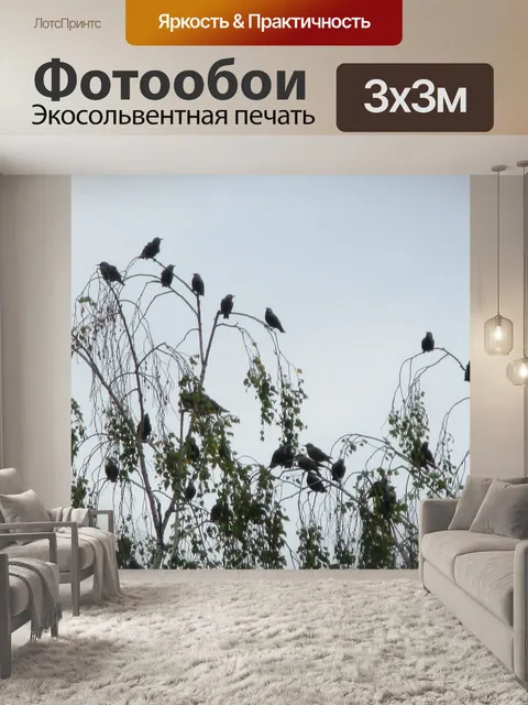 Фотообои Перелетные птицы