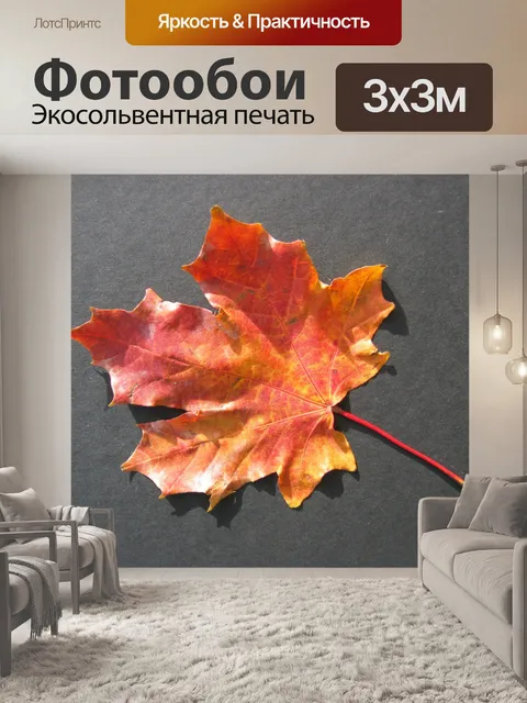 Фотообои Осенний Leaf
