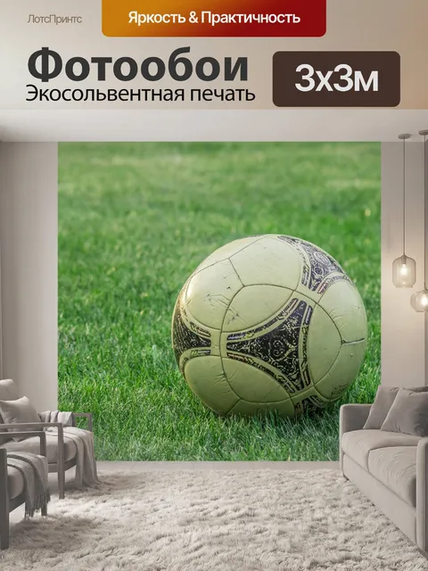 Фотообои Старый мяч