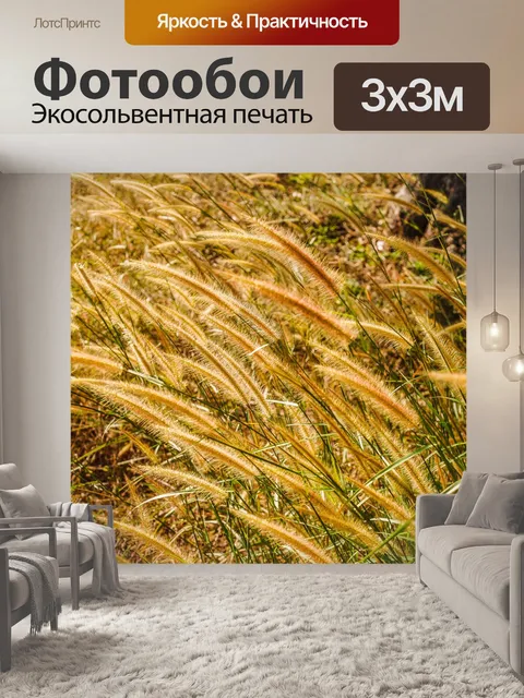 Фотообои фон маленький полевой цветок