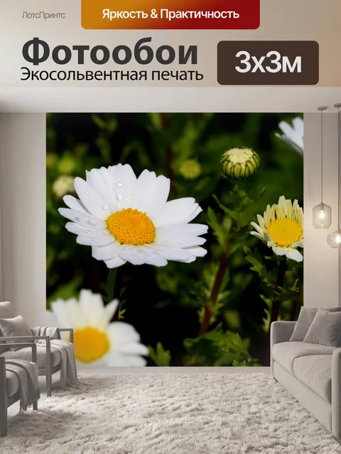 Фотообои Цветы