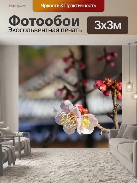 Фотообои Снег