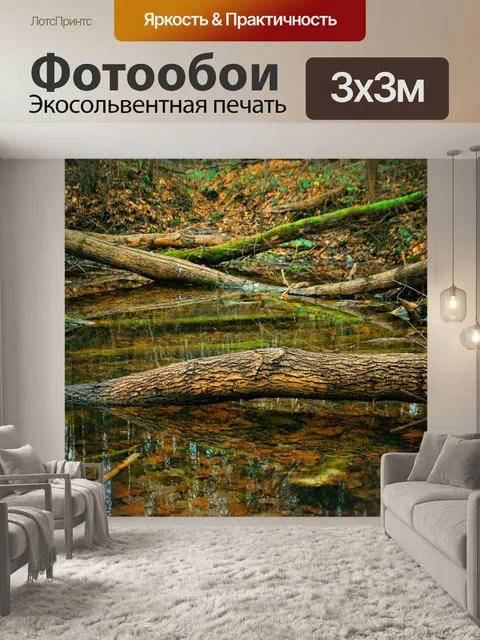 Фотообои Сломанные деревья
