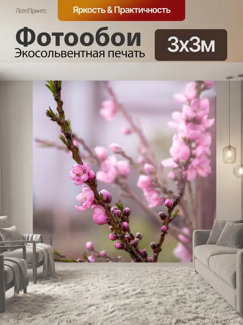Фотообои Расцветает