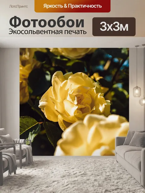 Фотообои Цветы