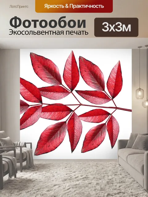 Фотообои Листья
