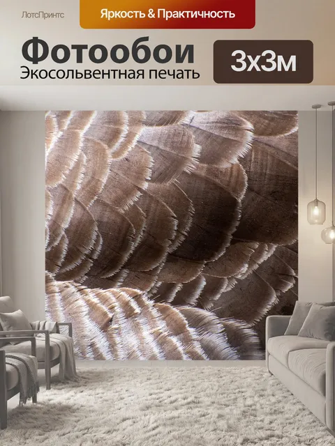 Фотообои Перья