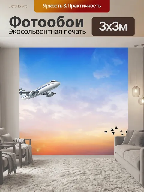 Фотообои Самолет