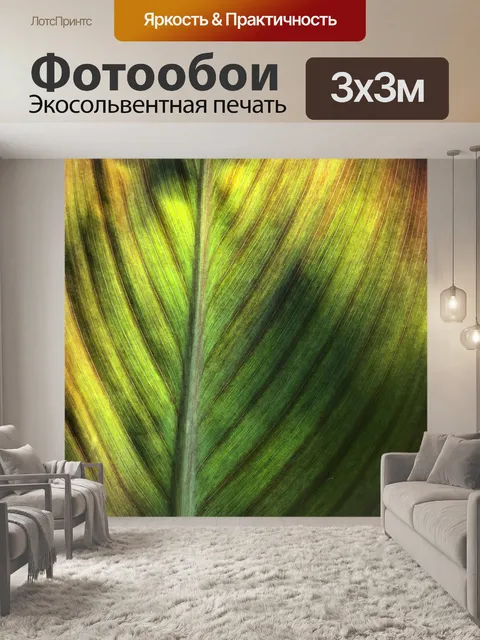 Фотообои Лист