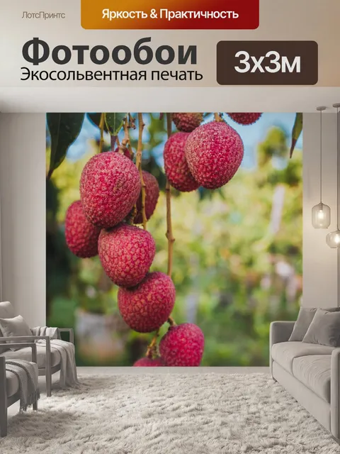 Фотообои Личи