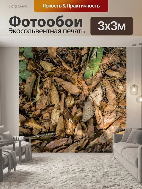 Фотообои Листы