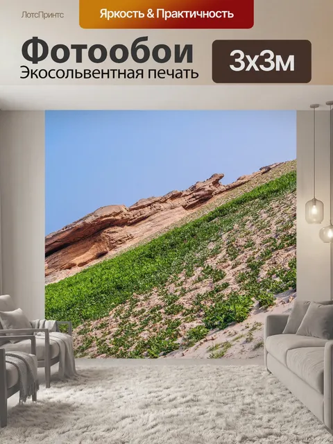 Фотообои Природный скальный каньон в реке Меконг