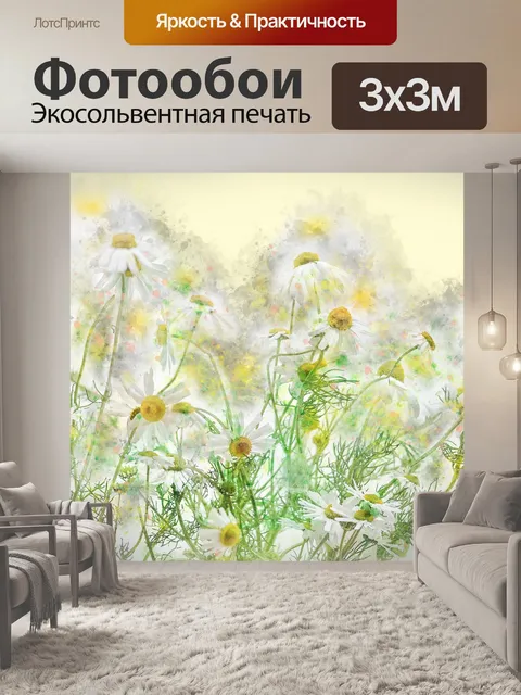 Фотообои Ромашка