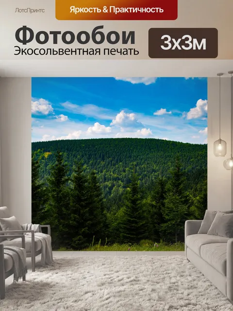 Фотообои лес