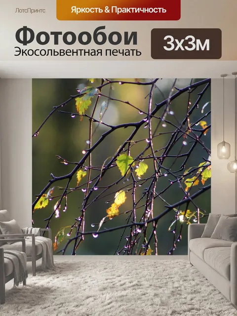 Фотообои Листья