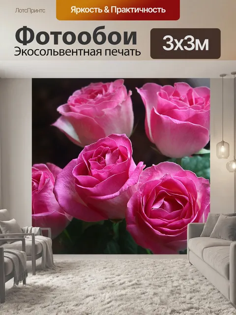 Фотообои Розы