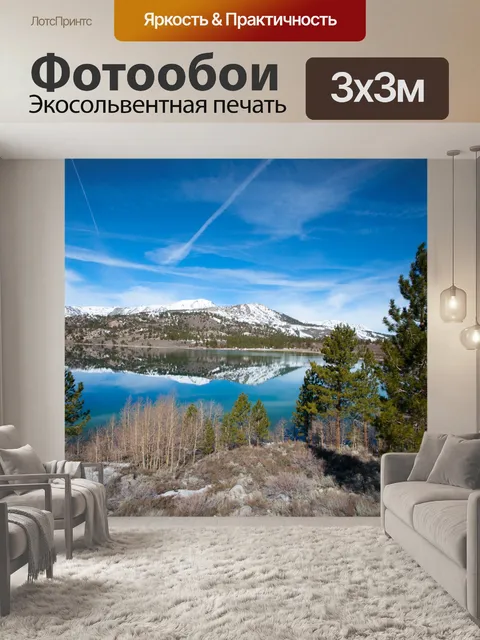 Фотообои Протяженность June Lake