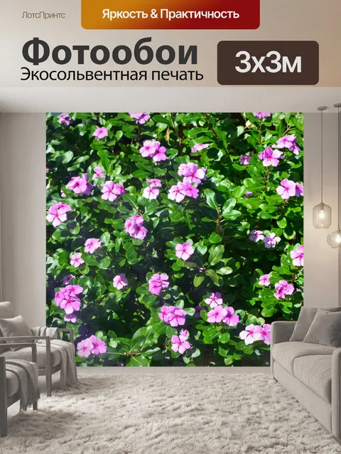 Фотообои Яркие цветы