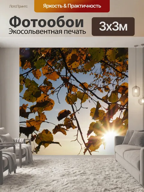 Фотообои Листья
