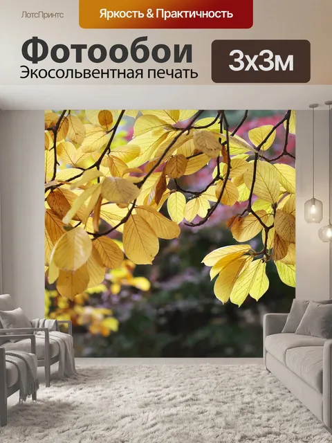 Фотообои Листья