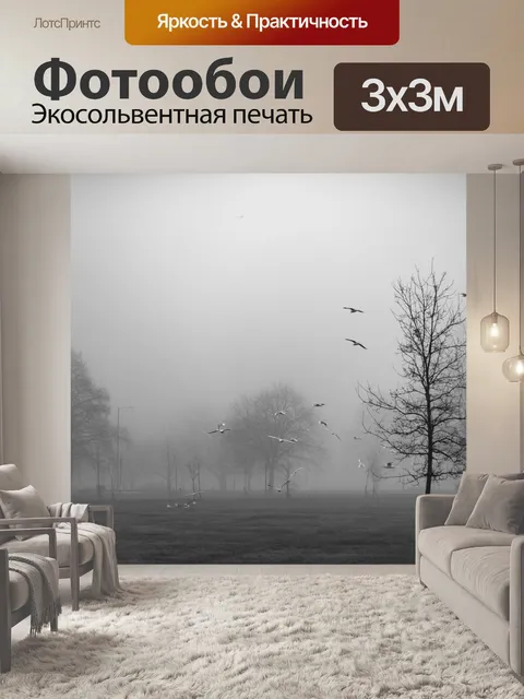 Фотообои туманный