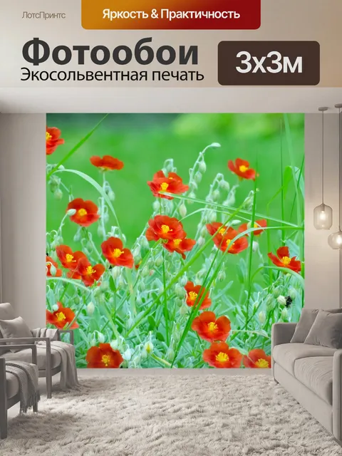 Фотообои Цветы
