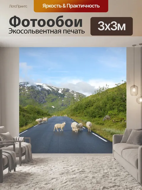 Фотообои Овцы