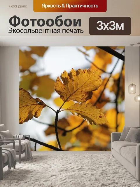 Фотообои Листья