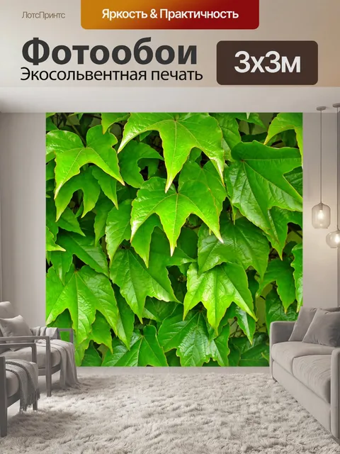 Фотообои Листья