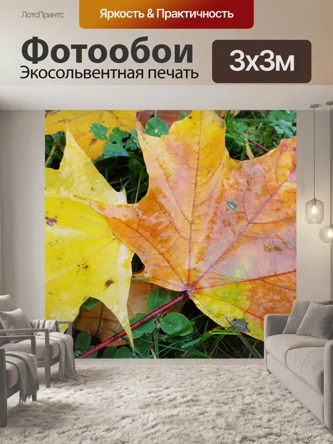 Фотообои Листья