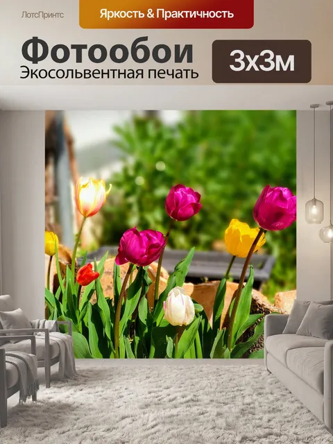 Фотообои Цветы